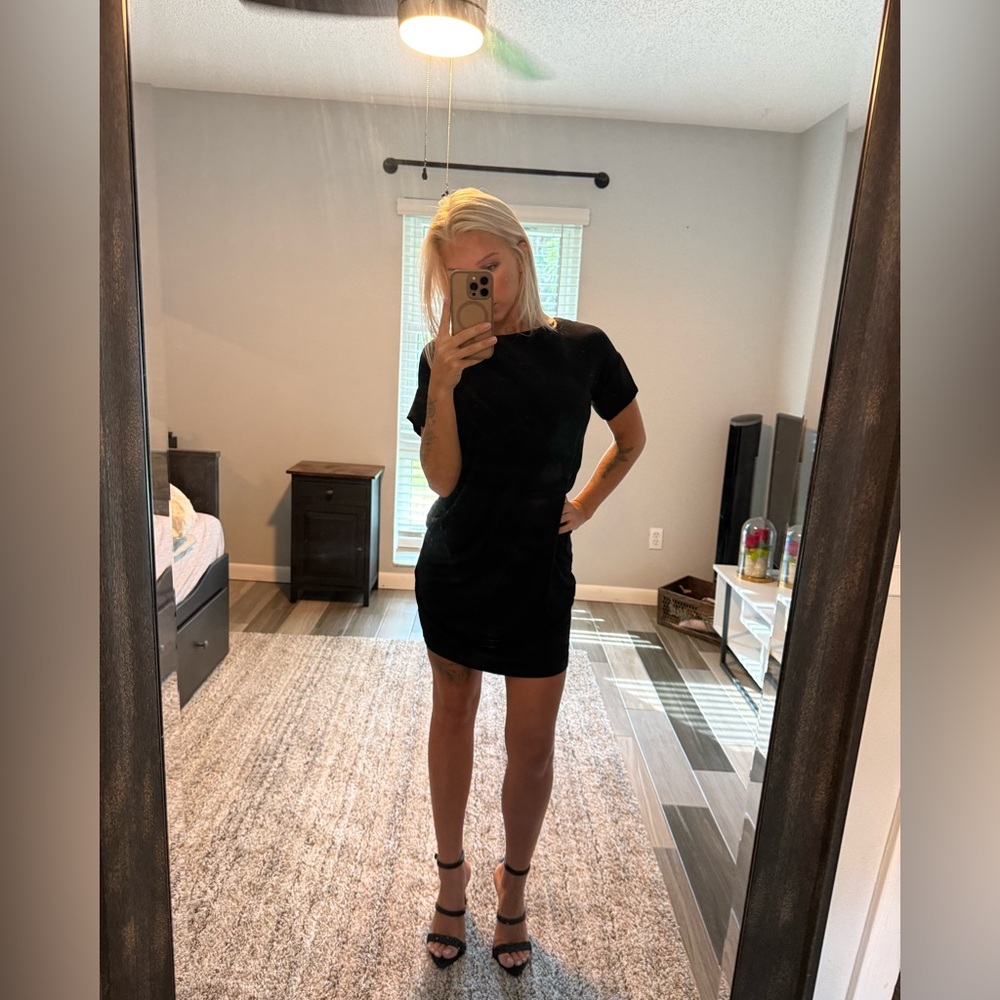 Macy's Classic Black Mini Dress